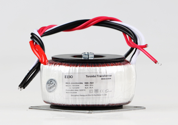 40W環(huán)形變壓器 230V/18V-12V（環(huán)形變壓器如何判斷是升壓還是降壓？）
